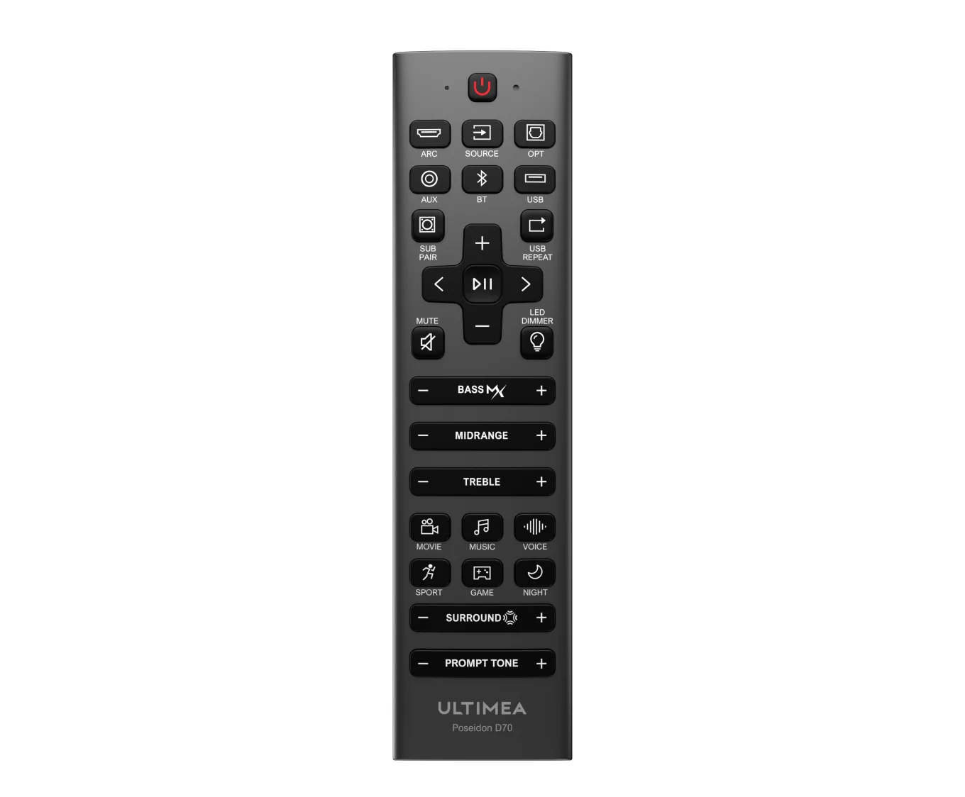 7.1 Channel Dolby Atmos Soundbar with Rear Speakers & Subwoofer