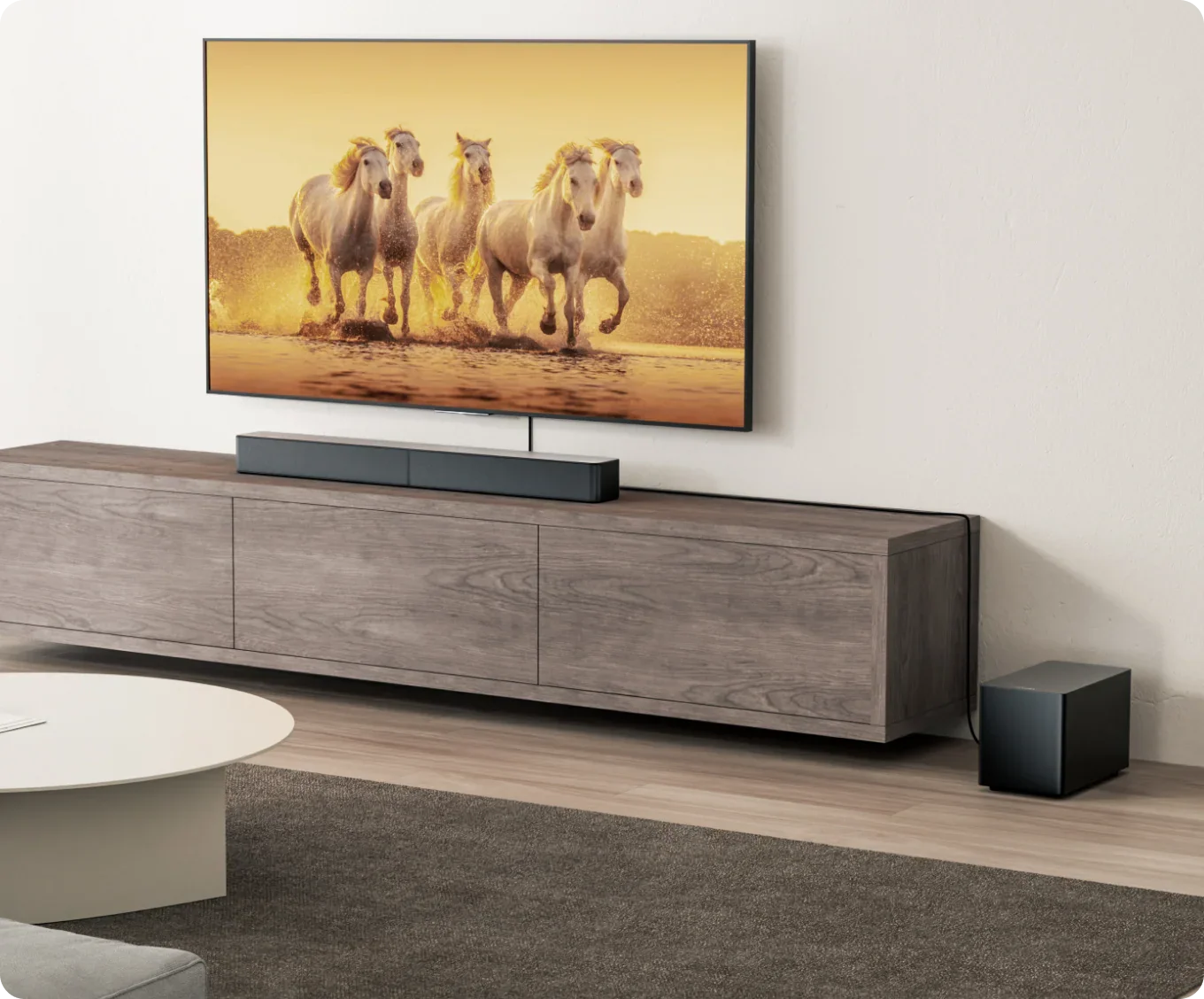 5.1 Bluetooth Soundbar with Subwoofer and Rear Speakers