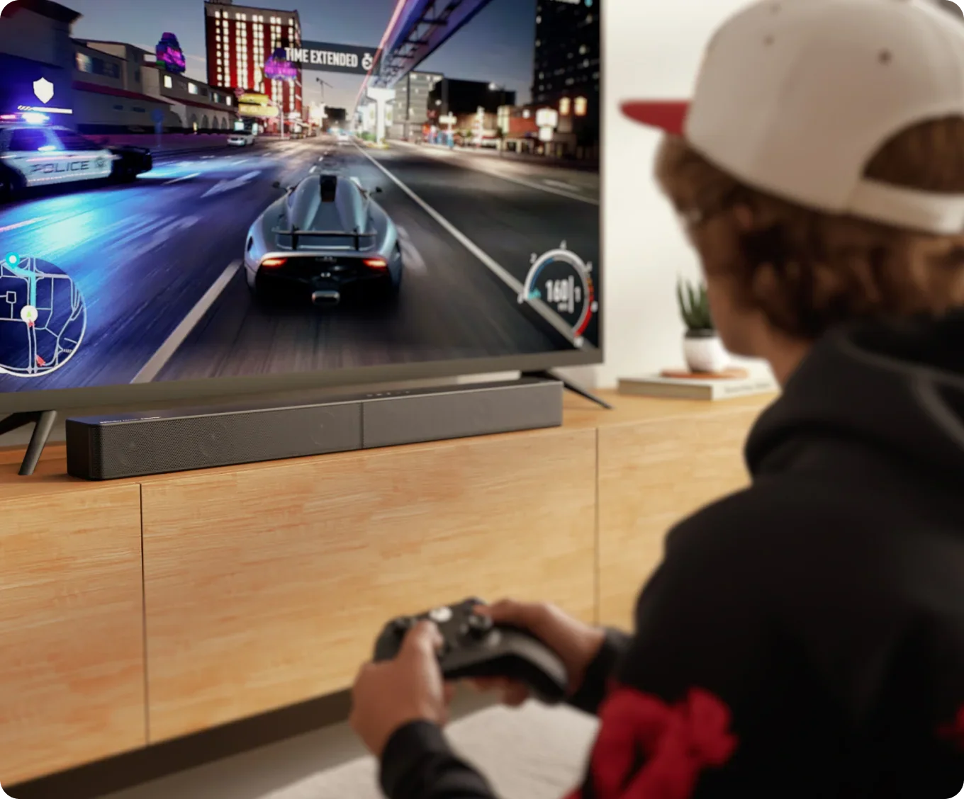 5.1 Bluetooth Soundbar with Subwoofer and Rear Speakers
