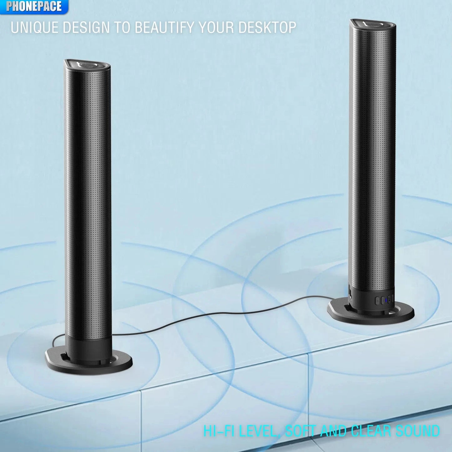 AUX Input Speaker, Optical Audio Sound System