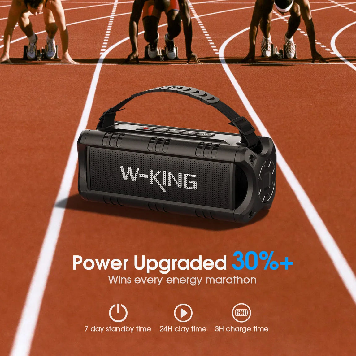 Bluetooth Speaker, 30W Portable Wireless Loud Speakers