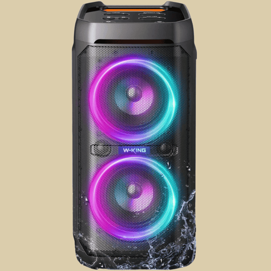 100W Bluetooth speaker-
W-KING waterproof speake