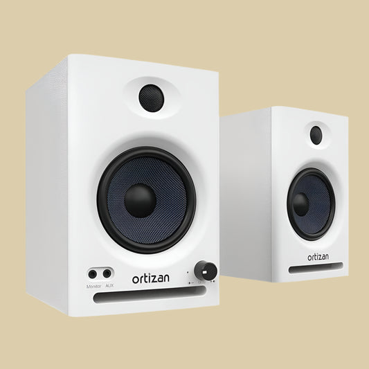 2.0 studio monitor speakers-
Dual-mode audio speakers
