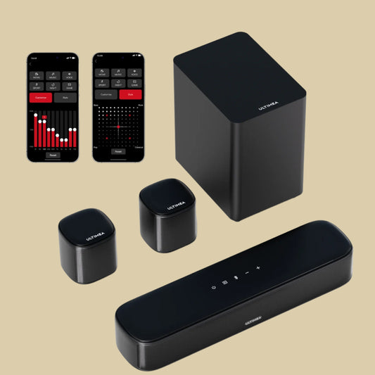 5.1 virtual surround soundbar
-smart TV sound system
