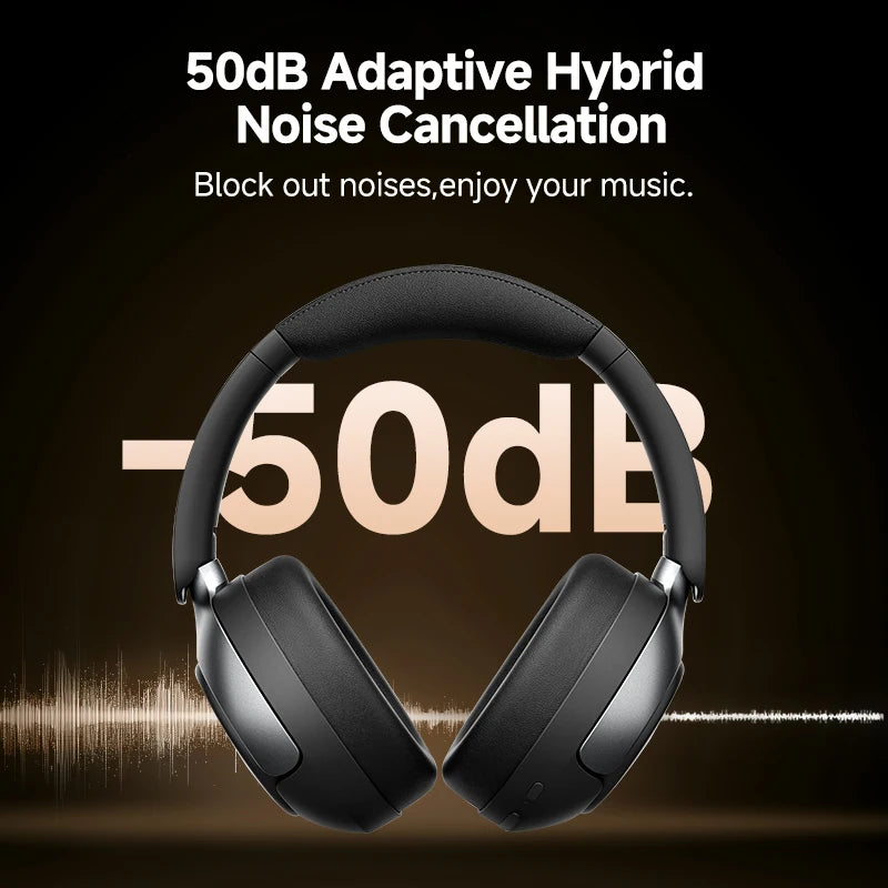 Hi-Res audio headphones, QCY noise cancelling