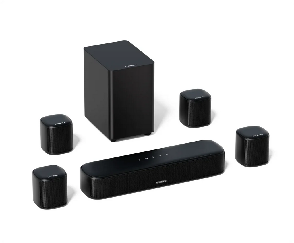 7.1 Channel Virtual Surround Soundbar with App Control and Deep Bass