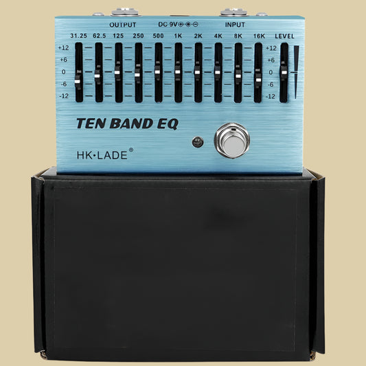 10 Band Guitar Equalizer Pedal