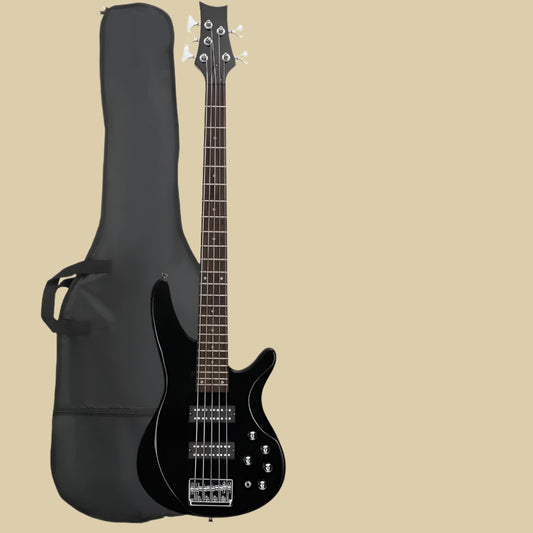 5 String Electric Bass Guitar, Full Size