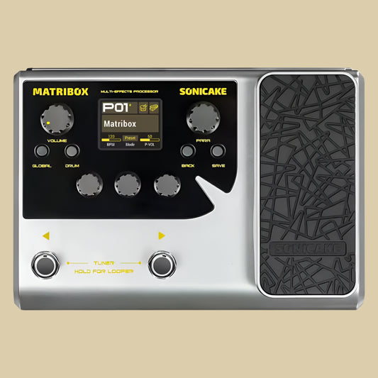 Sonicake Matribox 140 Built-in Guitar/Bass/Acoustic Multi Effects