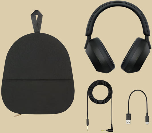Sony XM5 headphones- Sony WH-1000XM5- XM5 noise cancelling