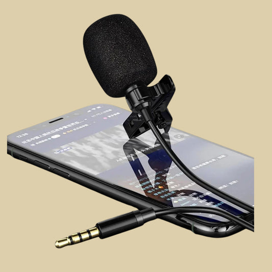 omnidirectional microphone, lavalier mic